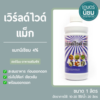 เวิร์ลด์ไวด์ แม็ก (แมกนีเซียม 4%) 1 ลิตร