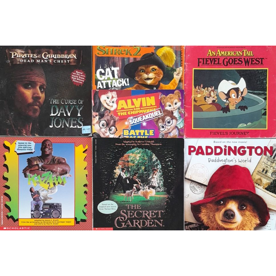 U2-6 Movies หนังสือมือสอง ปกอ่อน นิทาน