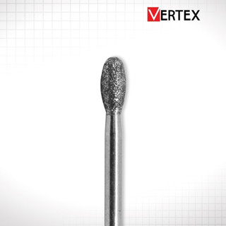 (VERTEX 1กล่อง5ตัว) Diamond Bur หัวกรอไดมอนด์ หัวกรอกากเพชร ทรง Special shape – 379 Standard