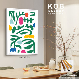 กรอบพร้อมรูปตกแต่งบ้าน รูปดอกไม้ ขนาด 40x60 cm จำนวน 1 กรอบ (ภาพที่ 11-20)