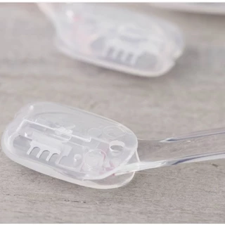 KAI Petite Mini-L Grooming for eyebrow Safety Razors 3 ชิ้น มีดโกนคิ้ว 7 mm. สีชมพู