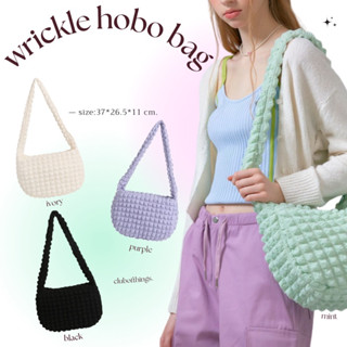 ꔛ pre-order ꔛ shoopen wrickle hobo bag💖ซื้อก่อนผ่อนทีหลัง💖