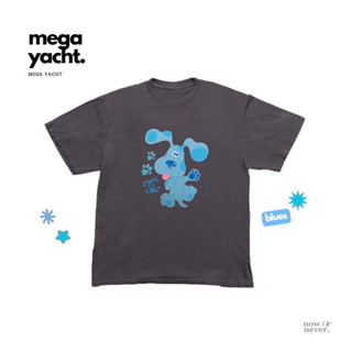 /พร้อมส่ง/ MEGA YACHT BLUES TEE ของแท้ 1000%