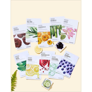 THE FACE SHOP REAL NATURE FACE MASK 20 g. เดอะเฟสชอป มาร์กหน้าเดอะเฟสชอป แผ่นมาร์ก มาร์กชีท ดฟช