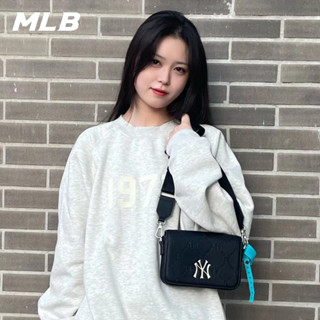 New ของแท้ 💯% MLB NEW YORK YANKEES /กระเป๋าสะพายข้าง/กระเป๋าสะพายข้าง MLB（สินค้ามาพร้อมกระเป๋าใส่เหรียญ）