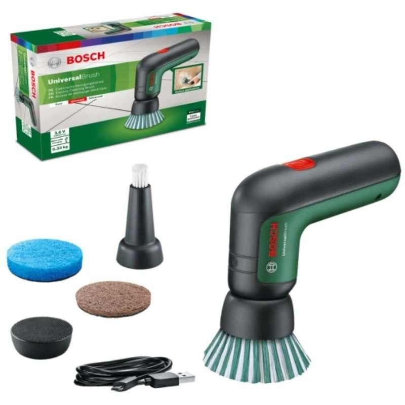 BOSCH UNIVERSAL BRUSH แปรงทำความสะอาดไร้สาย *ของแท้* 06033E0050 แปรงทำความสะอาดห้องน้ำไรสาย เครื่องขัดอเนกประสงค์