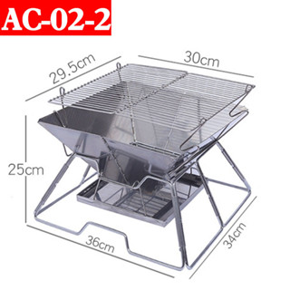 ถูกที่สุดในไทย ชัว! เตาปิ้งย่าง Campingmoon MT-02 สแตนเลส รุ่นยอดฮิต!