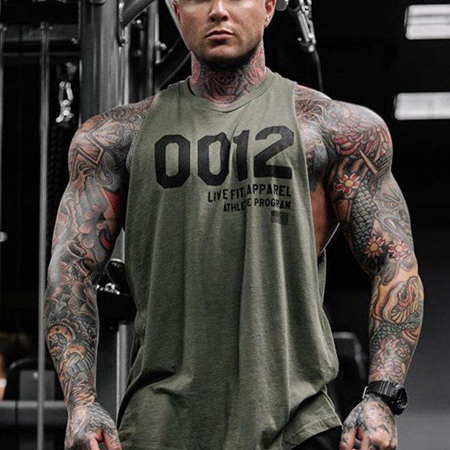 [ LVFT ] เสื้อกล้าม #3 / Gym Fashion ผ้าคอตตอน ใส่ออกกำลังกาย ไม่อมเหงื่อ