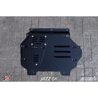 กันเเคร้ง silver armour max กันกระแทกใต้ห้องเครื่อง under guard สำหรับใส่รถ รุ่น honda jazz gk