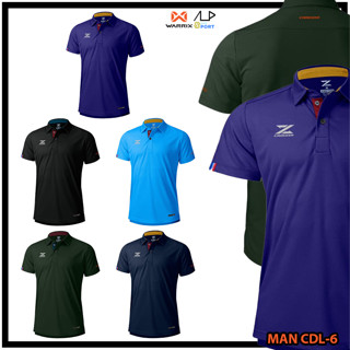 💥ลดโหดเหมือนโกรธใคร!💥 เสื้อโปโลชายสีล้วน CADENZA คาเดนซ่า รุ่น CDL-6 PREMIUM POLO ผ้า CDZ-TECH POLYESTER SET 1 แท้ 100%