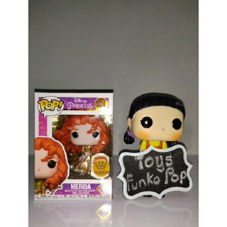 กล่องตำหนิ Funko Pop Disney Princess : Merida Gold &amp; Pin 324