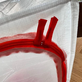 IKEA อิเกีย ถุงอิเกีย PÄRKLA แพร์คลา ถุงซิปกึ่งใสเก็บของ
