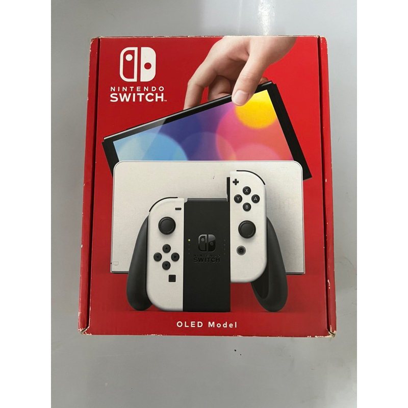เครื่อง Nintendo Switch oledมือสอง(Nintendo Switch Console Gen2)(Nintendo switch game)(เครื่อง Switch สีขาว)