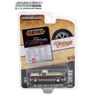 Greenlight 1/64 Vintage AD Cars Series 8 - 1982 Dodge Ram D-150 Prospector 39110-D