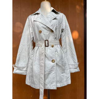 Vintage Burberry Jacket Coat Burberry Jacket Coat Burberry  ไหล่17”อก38”ยาว30” สีออกครีมๆ ราคา3,500฿