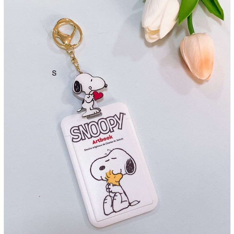 SNOOPY  กระเป่า กระเป่า ซองซิป ซองโทรศัพท์ ซองกระเป๋าตังค์ ลาย  SNOOPY  ขนาด 19 x 9.5 CM  8118 SHOP