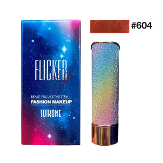 L600-4 : Flicker Lip Beautyful Like The Star No.604 ราคาส่งถูกๆ W.55 รหัส L600-4