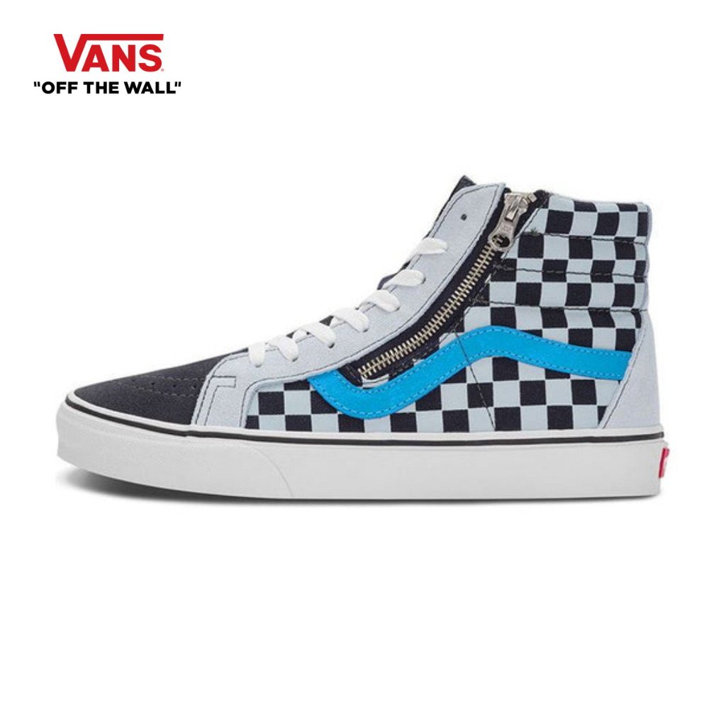 VANS SK8HI REISSUE SIDE ZIP- DARK NAVY/BLUE รองเท้าผ้าใบ ชาย หญิง