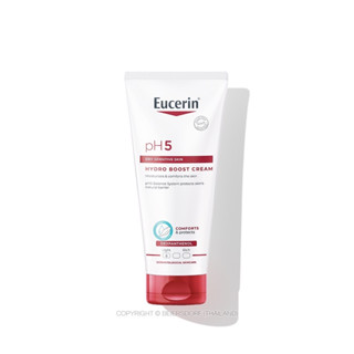 Exp.2/26 (200 มล) Eucerin pH5 DRY SENSITIVE SKIN HYDRO BOOST CREAM (ครีมสูตรเข้มข้น เนื้อบางเบา)