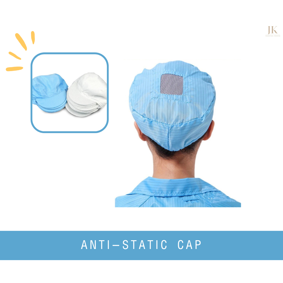 หมวกป้องกันไฟฟ้าสถิตย์ ANTI-STATIC CAP