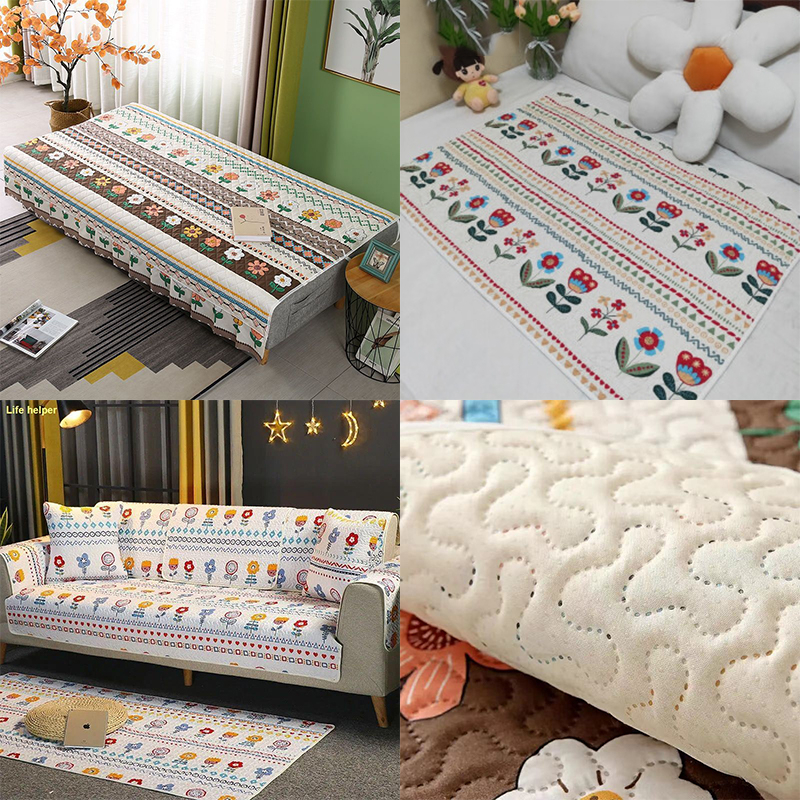 ผ้าปูเบาะโซฟา ผ้าปูโซฟา ผ้าคลุมโซฟา ลายการ์ตูนน่ารัก 90x210cm/90x180cm - รูปที่ 7