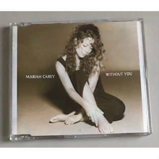 ซีดีซิงเกิ้ล ของแท้ ลิขสิทธิ์ มือ 2 สภาพดี...ราคา 450 บาท "Mariah Carey" ซิงเกิ้ล "Without You" *แผ่นMade in Austria*