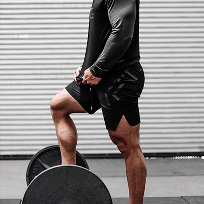 [ LVFT ] กางเกงขาสั้น #1 / Gym Fashion ผ้าโพลีเอสเตอร์ ทรงสวย ยืดหยุ่นดี ใส่สบายไม่คัน