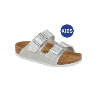 Birkenstock รองเท้าแตะ เด็กผู้หญิง รุ่น Arizona สี Cosmic Sparkle White - 1015562 (regular)