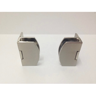 บานพับกระจกแบบหนีบปัดด้าน ใช้หนีบกระจกหนา 6mm,8 mm