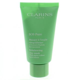 Clarins SOS Pure Rebalancing Clay Mask with Alpine Willow Herb Extract 75 ml