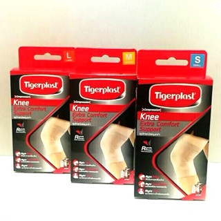 ซัพพอร์ตพยุงหัวเข่า Tigerplast-knee extra comfort ใส่สบายมากๆ ผ้ายืดได้ทุกทิศ