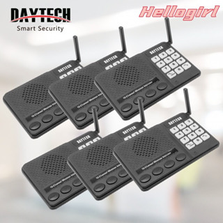 ส่งไวจากไทยDaytech Wireless Intercom System ระบบอินเตอร์คอมไร้สาย 10 ช่อง ระยะทาง 1 กม สำนักงาน โรงแรมอินเตอร์คอม