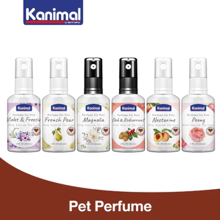 Kanimal Pet Perfume น้ำหอมสุนัข น้ำหอมแมว ผสมฟีโรโมน ช่วยผ่อนคลาย บำรุงขนให้นุ่มเงางาม (60 มล./ขวด)