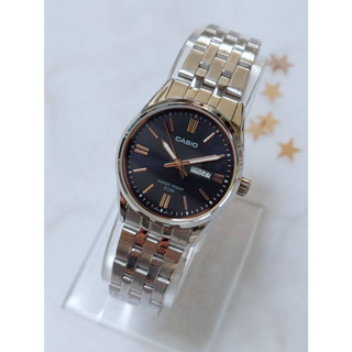 นาฬิกา Casio รุ่น LTP-1335D-1A2 นาฬิกาผู้หญิงสายแสตนเลส กันน้ำ 50 เมตร - มั่นใจ ของแท้ 100% ประกันศูนย์ CMG 1 ปี