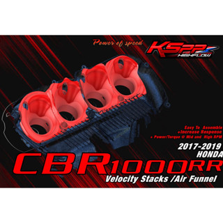 KSPP ปากแตรแต่ง สำหรับ CBR1000RR 2017-2020 Honda Velocity stack