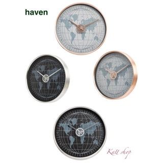 HAVEN นาฬิกา World Aluminum 12 นิ้ว