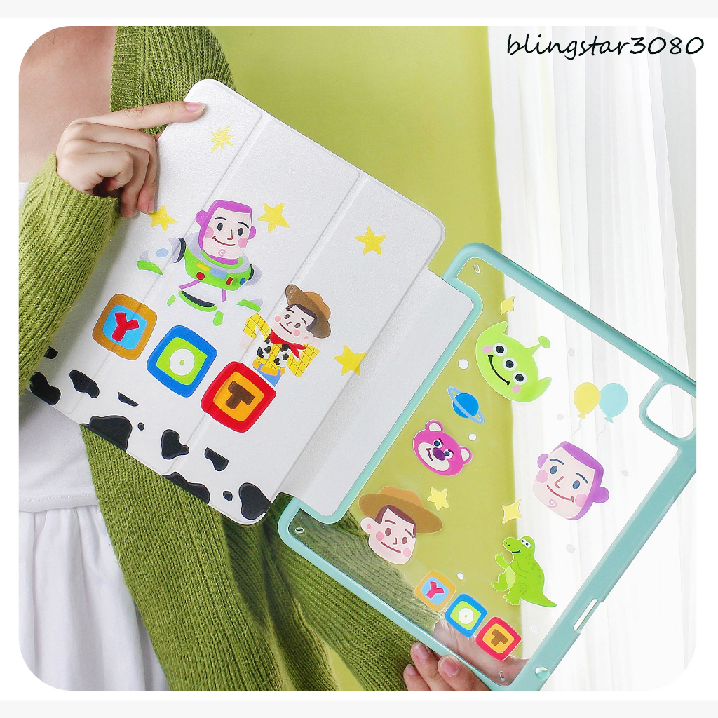 ⭐24 ชั่วโมงส่ง⭐ Toy Story การ์ตูน เคส for iPad 10.2 Gen10 9 8 2022 เคสไอแพด2021 Air4 5 10.9 11pro Ca