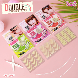 ตา2ชั้น🌟OBUSE  OB9017 Double Eyelid Sticker สติ๊กเกอร์ทำตา 2 ชั้น สีใส