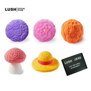 LUSH หมวกฟางลูฟี่ ONE PIECE EXCLUSIVE BUNDLE WITH ONE PIECE BOX! วันพีช กลุ่มหมวกฟาง