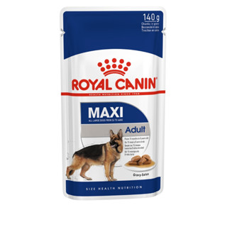 Royal Canin WET Maxi Adult รอยัลคานิน อาหารเปียก สุนัขโตพันธุ์ใหญ่ (140g)