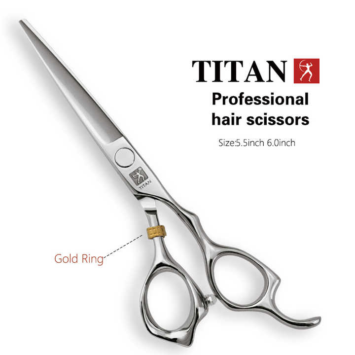 กรรไกรตัดผม Titan T3D60/T3D55  มือขวา ขนาด 5.5/6 นิ้ว
