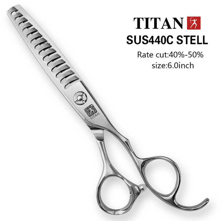 กรรไกรตัดผม Titan T3140 กรรไกร 40-50% มือขวา ขนาด 6 นิ้ว