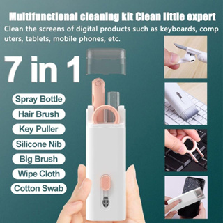 7-in-1 Computer Keyboard Cleaning Brush Kit Headset Keyboard Cleaning Pen for Headset Keyboard Cleaning Tools