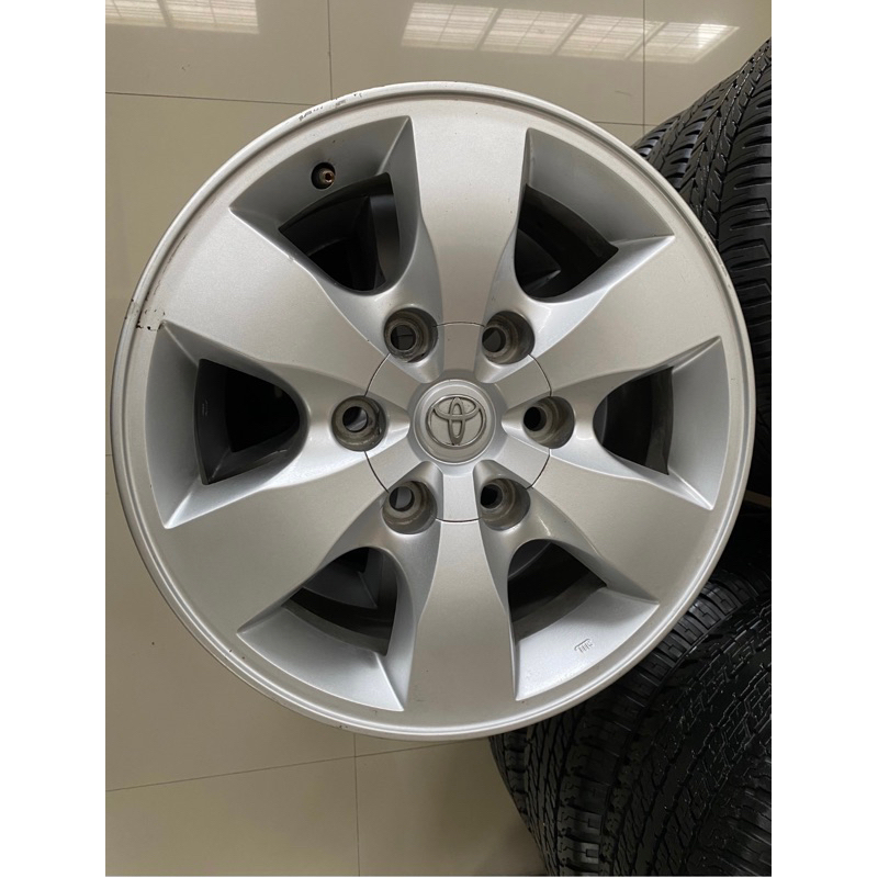 ล้อแม็กซ์ toyota vigo ขอบ16 6รู139 ราคาต่อวง ซื้อแยกวงได้