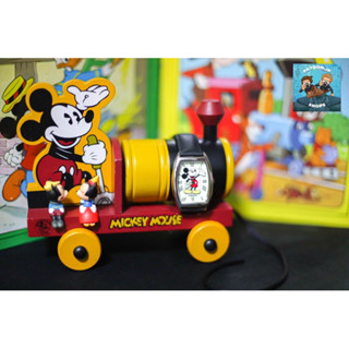 พร้อมส่ง 🕰️⌛️นาฬิกา FOSSIL Mickey Wooden Train Toy Watch LIMITED EDITION 15,000PCS (ผลิตจำหน่ายช่วงปี 1990s) มือสอง