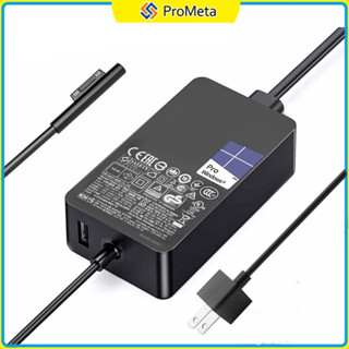 ⚡️ Adapter Microsoft Surface Charger ⚡️ ชาร์จได้ Pro3 Pro4 Pro5 Pro6 Pro 7 8 9 X Go 1 2 315V 2.58A Surface Charger 44W