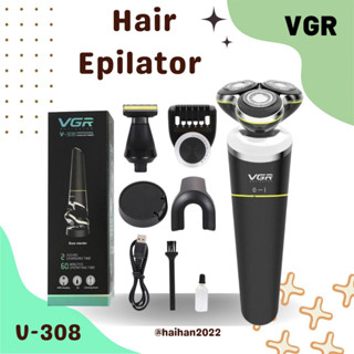 VGR เครื่องโกนหนวดไฟฟ้า รุ่น V-308  มีสินค้าพร้อมส่ง