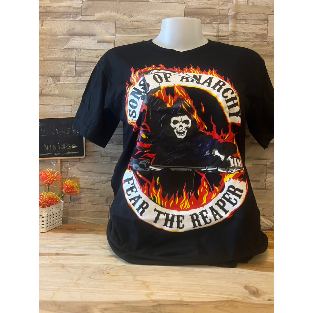 เสื้อยืดแขนสั้น เสื้อยึดวินเทจยุค90ลายสกรีนเท่มาก