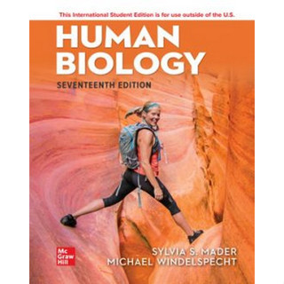 (C221) 9781265250065 HUMAN BIOLOGY (ISE) ผู้แต่ง : SYLVIA MADER et al.