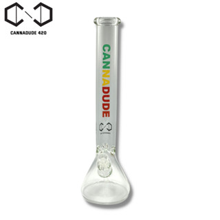 แจกันแก้ว CannaDude 420 Rasta Color บ้องแก้ว 420 ขนาด 18 นิ้ว